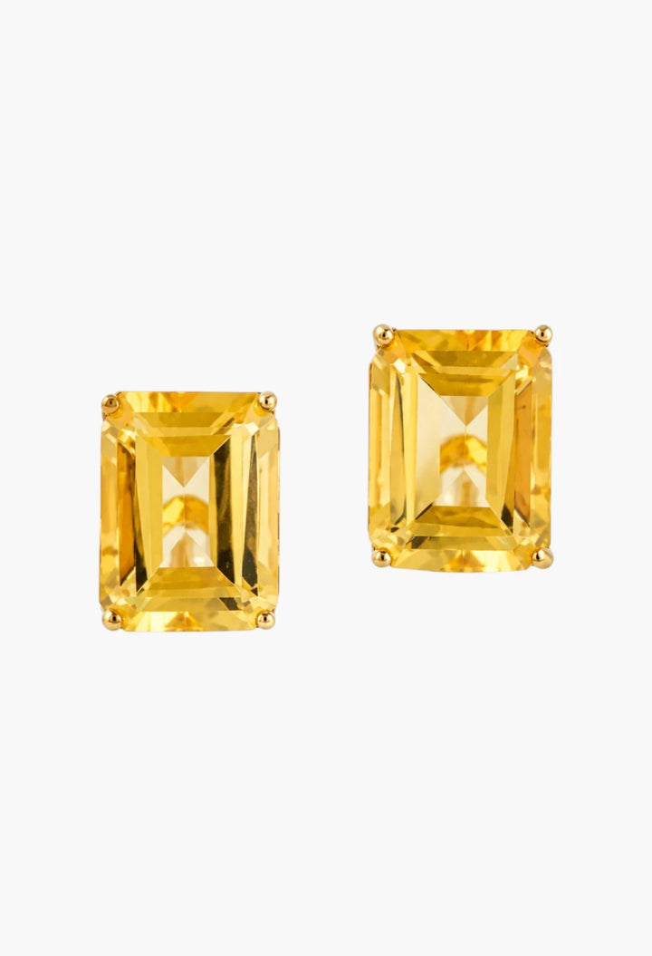 14kt Citrine Studs
