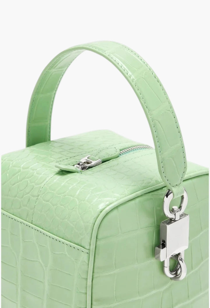 Alligator leather bag