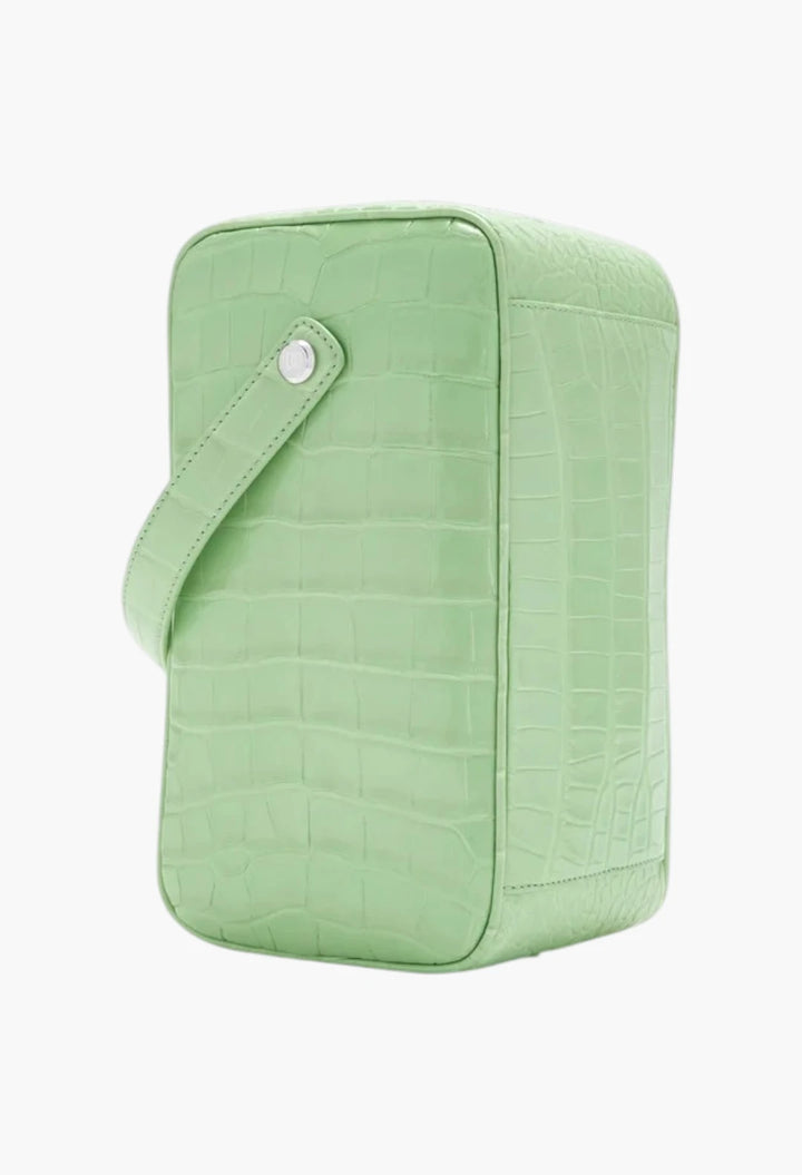 Alligator leather bag