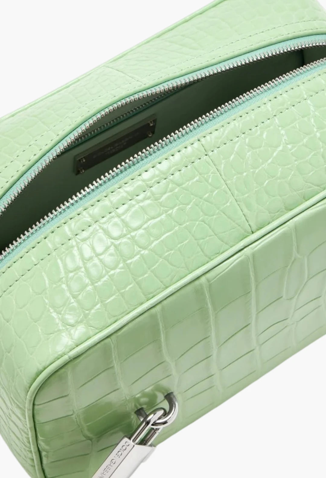 Alligator leather bag