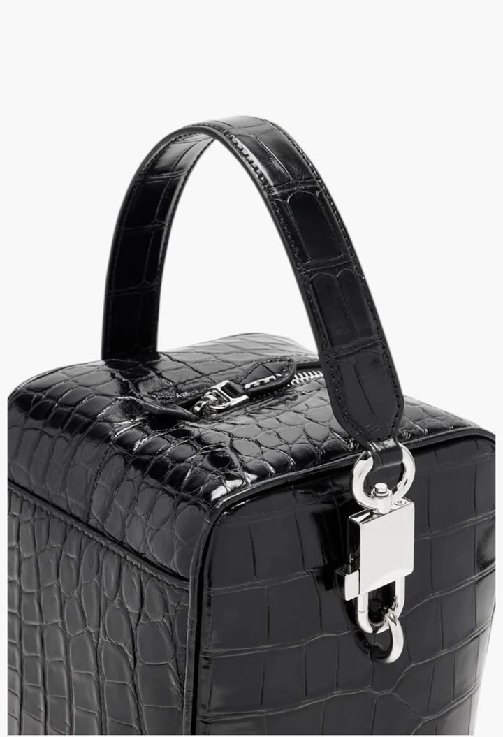 Alligator leather bag