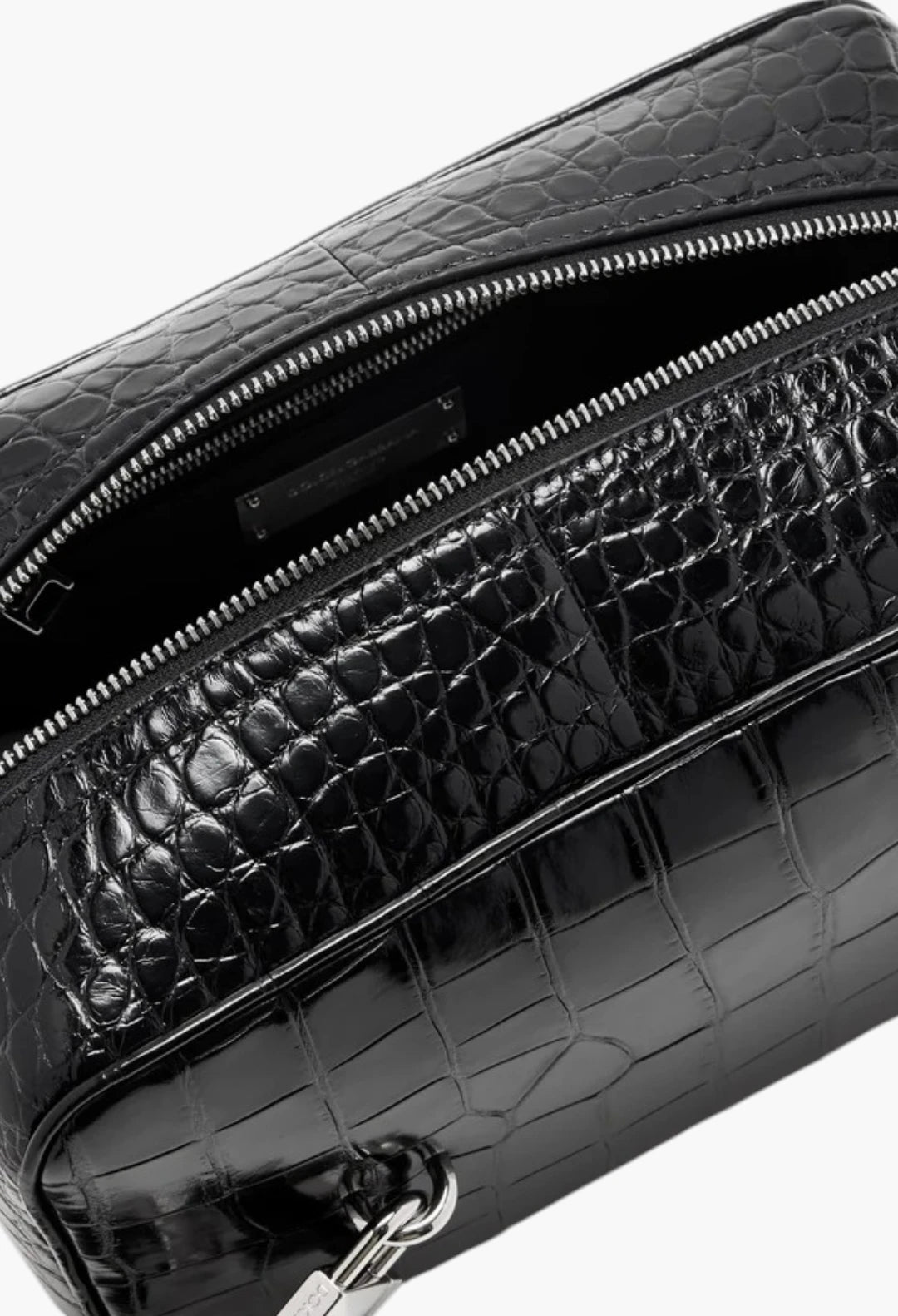 Alligator leather bag