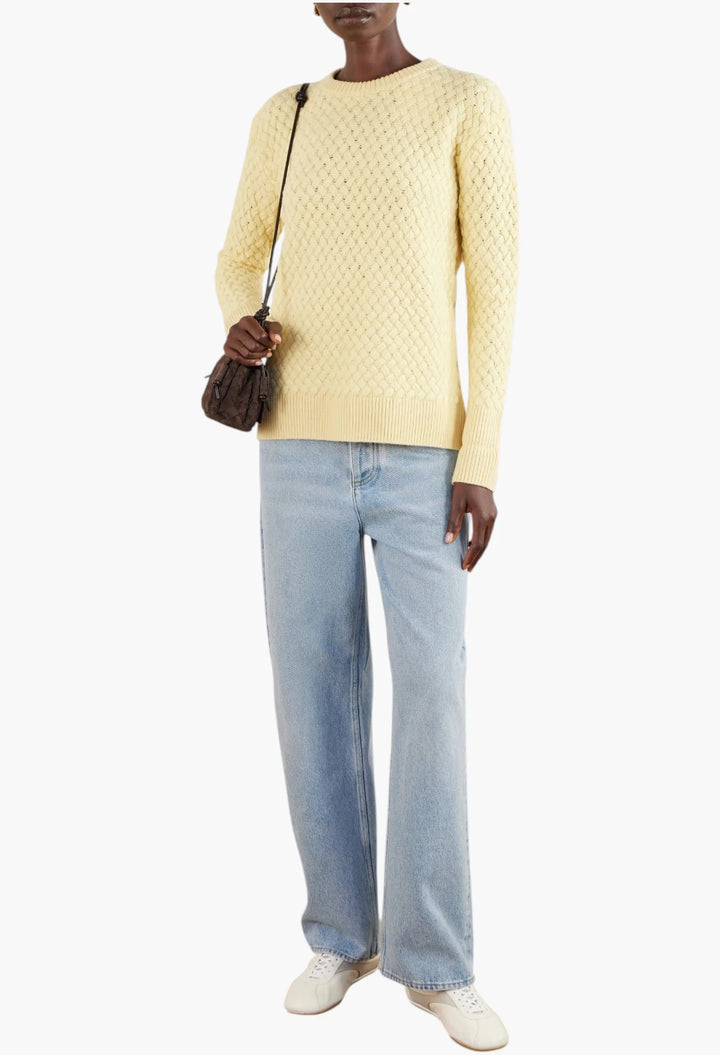Notturno Intrecciato suede shoulder bag