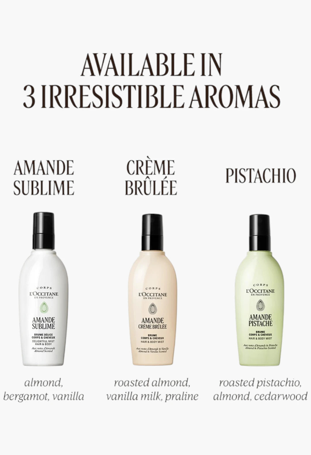 Almond Crème Brûlée Hair & Body Mist