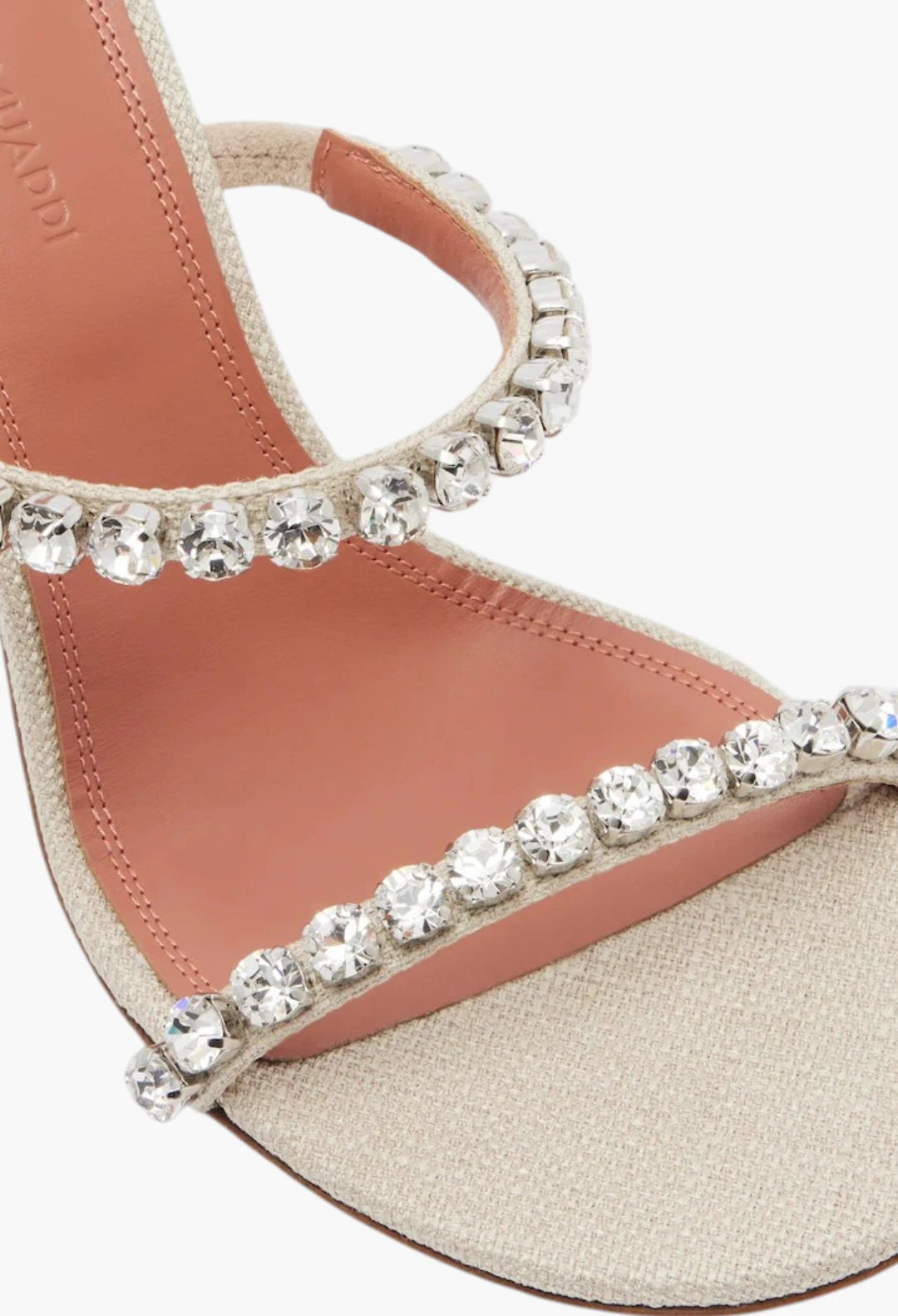 Gigi embellished canvas mules