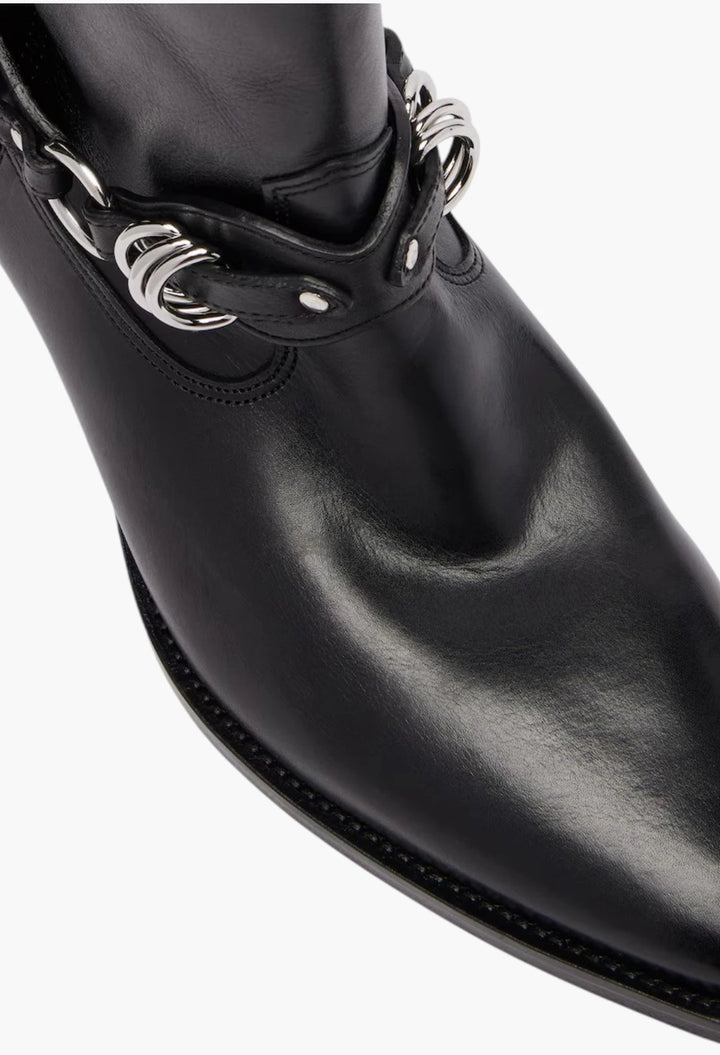 Duerto embellished leather cowboy boots