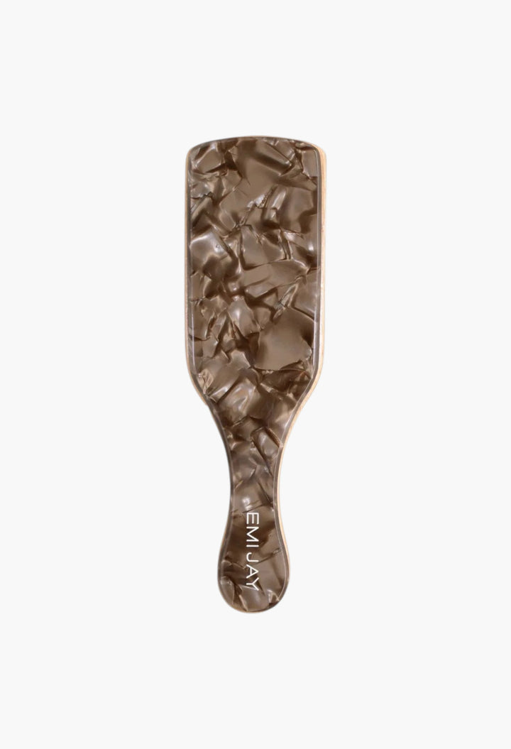 Mini Boar Bristle Brush in Lychee Baby