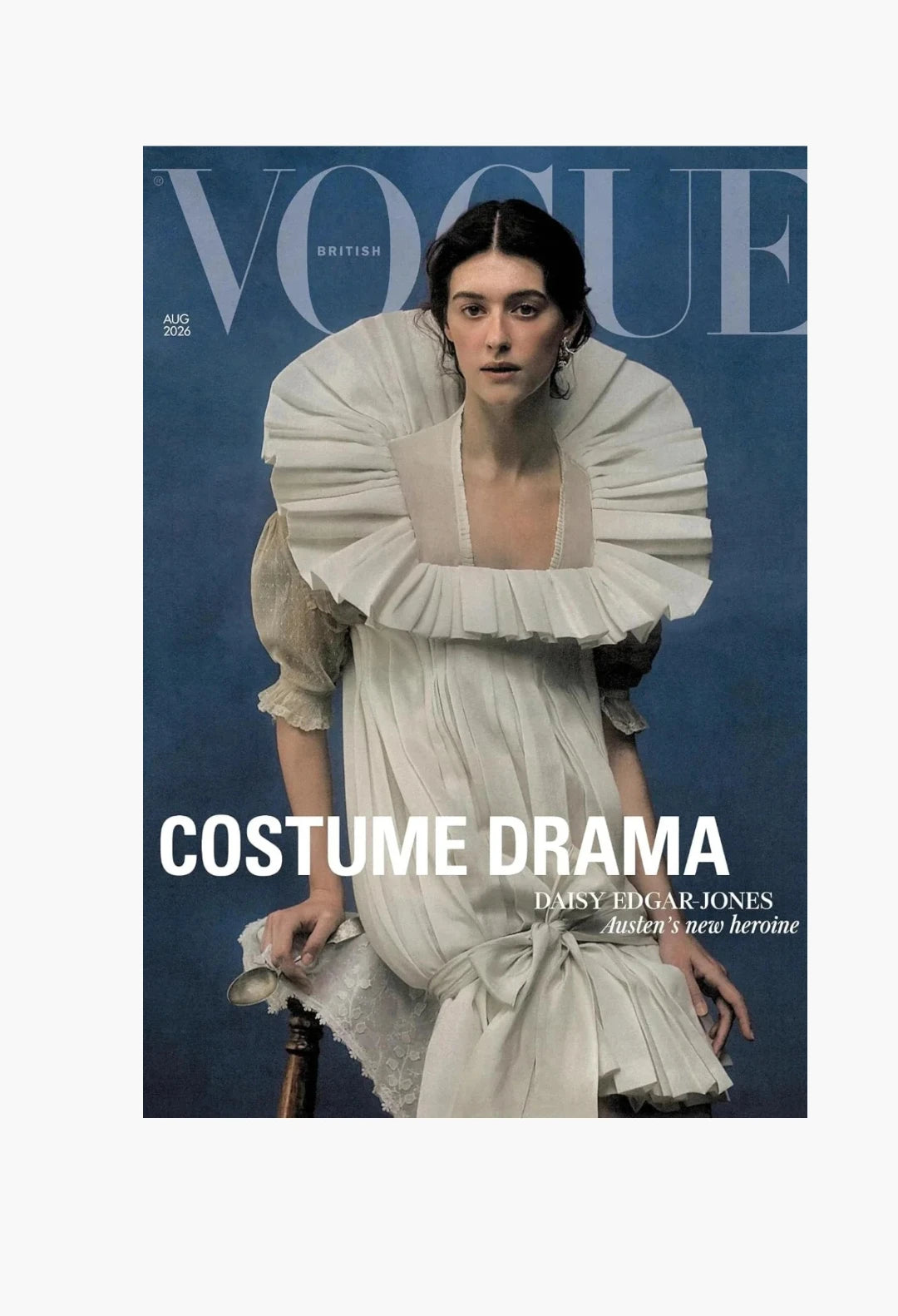 Vogue Magazine Costume Drama, Daisy Edgar-Jones