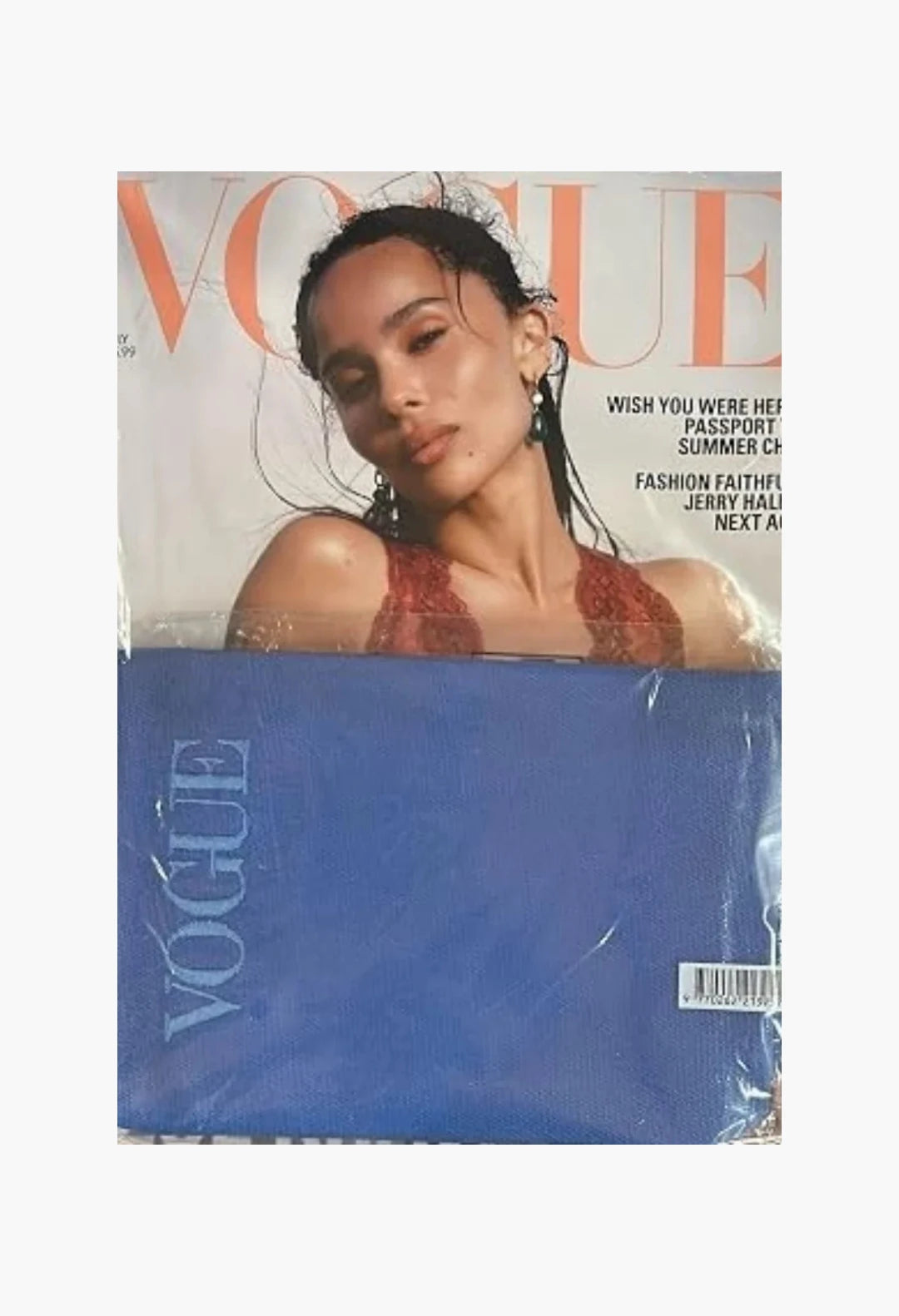 Featuring Zoe Kravitz + Vogue Pouch Pink Color