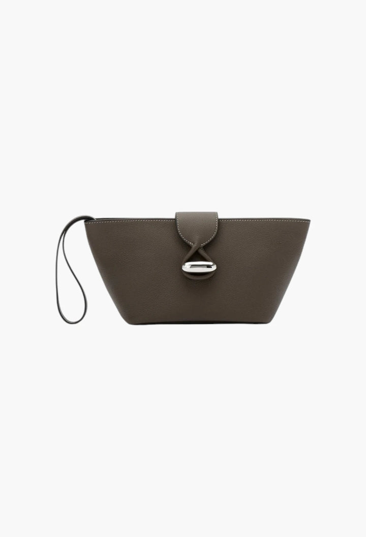 Anello Pouch in Raffia