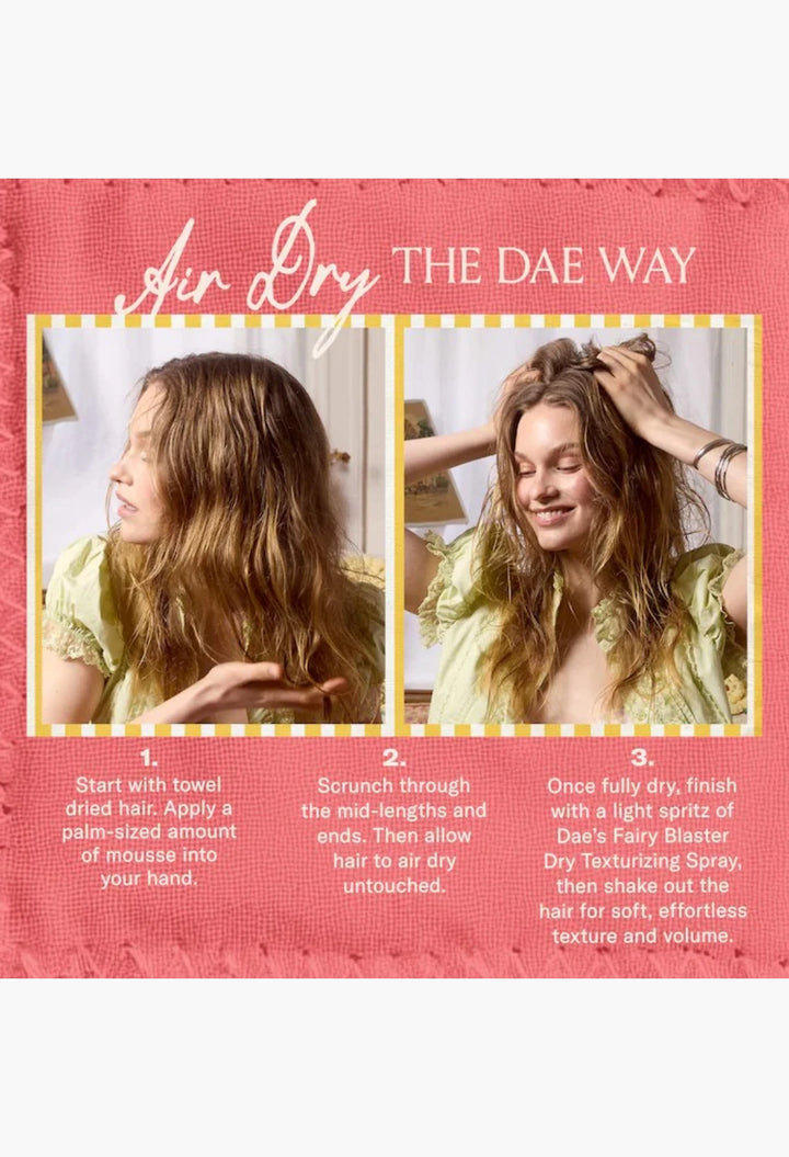 Dreamriser Volumizing + Hydrating Hair Mousse with Heat Protection