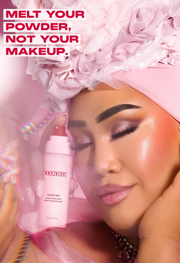 Powder Melt Glass Setting Spray Travel