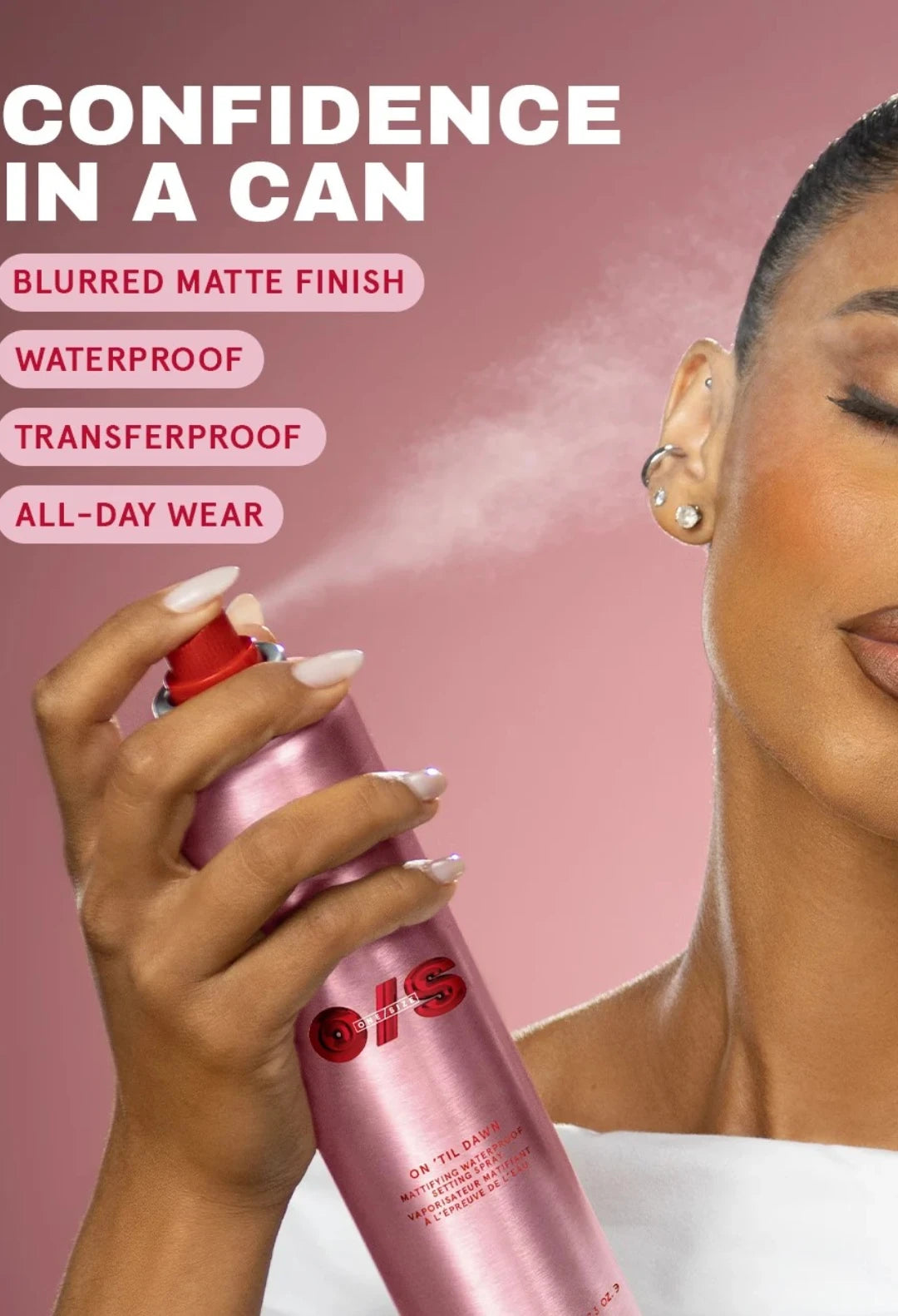 On 'Til Dawn Mattifying Waterproof Setting Spray Jumbo