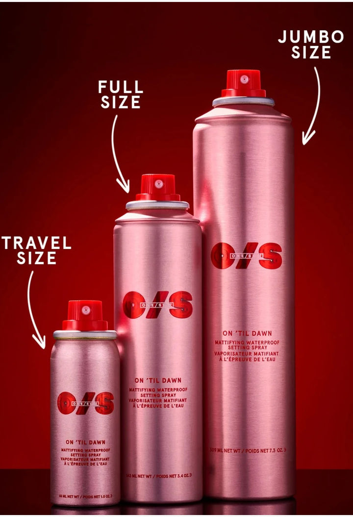 On 'Til Dawn Mattifying Waterproof Setting Spray Jumbo