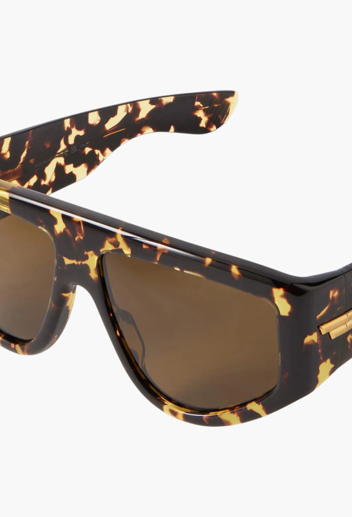 Ribbon Mask D-frame recycled-acetate sunglasses