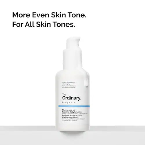 Niacinamide 5% Face and Body Emulsion for Dark Spots & Uneven Tone - GLAM MODA