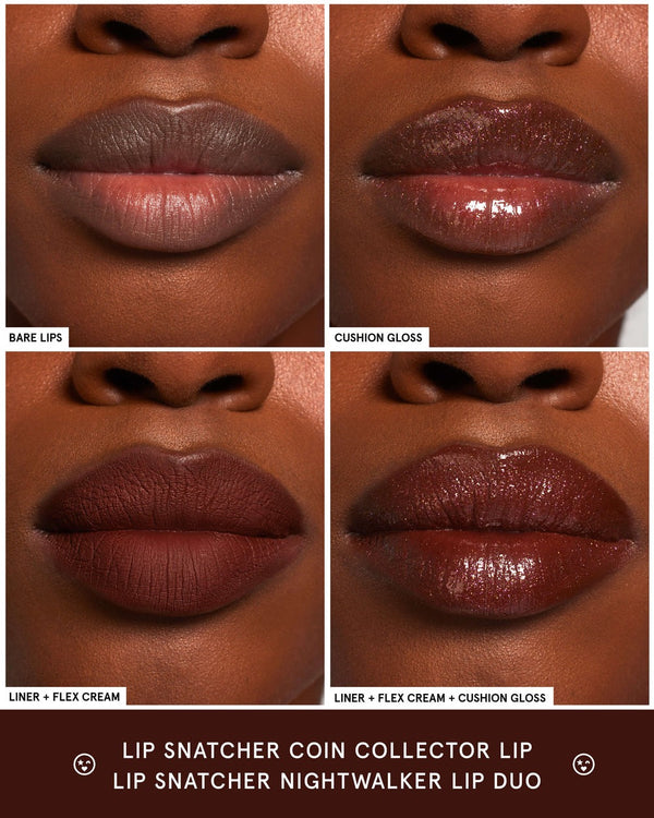 Lip Snatcher Hydrating Liquid Lipstick and Lip Gloss Duo