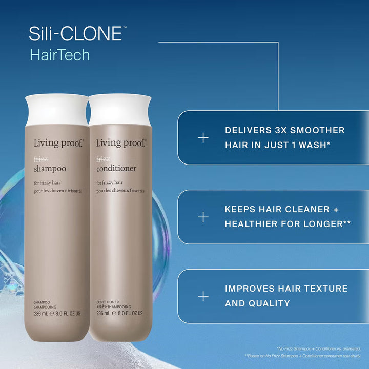 No Frizz Shampoo and Conditioner Bundle for Frizz Control, Smoothness and Shine - GLAM MODA