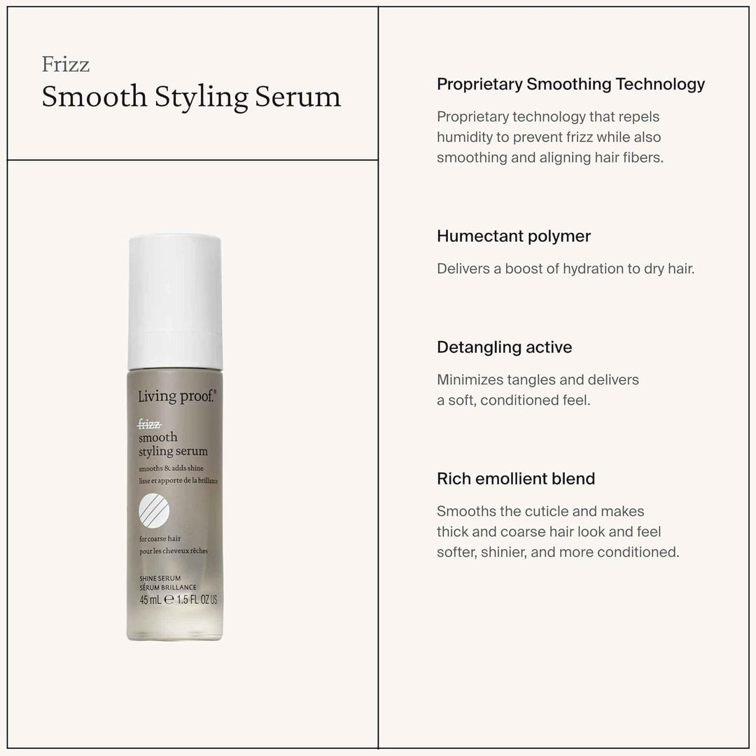 No Frizz Smooth Styling Serum 44ml - GLAM MODA