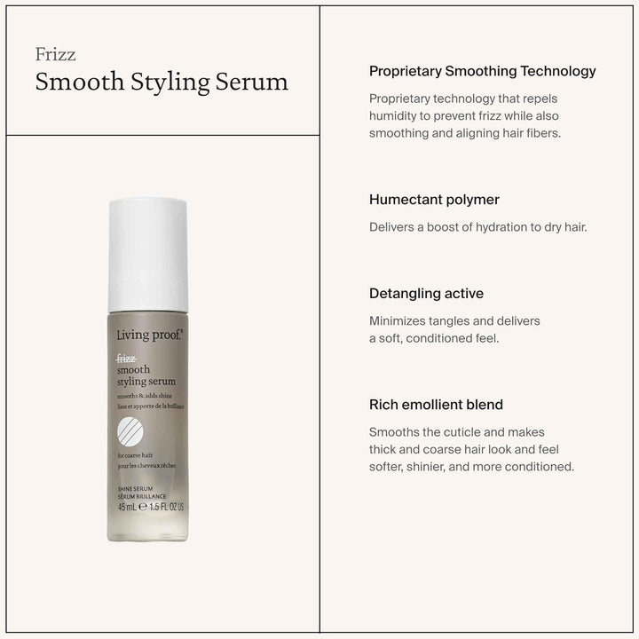 No Frizz Smooth Styling Serum 44ml - GLAM MODA