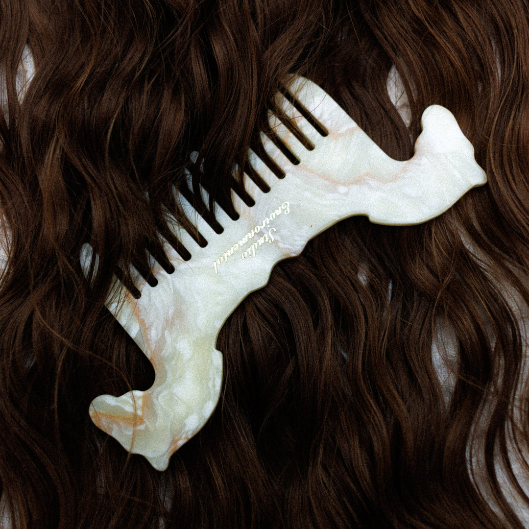 Horse Comb in Marble