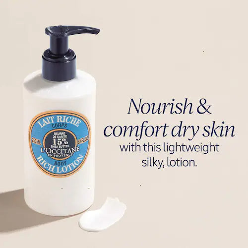 Nourishing & Comforting Shea Butter Rich Body Lotion - GLAM MODA