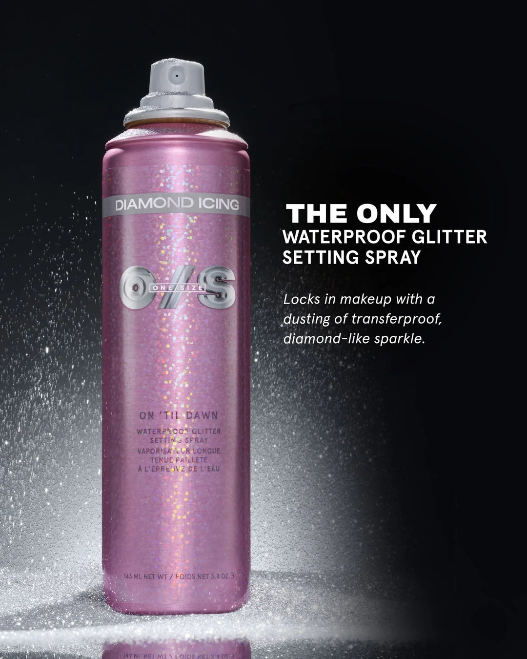 Waterproof Glitter Setting Spray – Diamond Icing