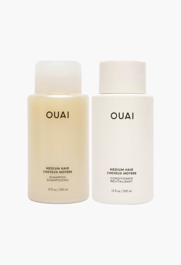 Medium Hair Shampoo and Medium Hair Conditioner Bundle