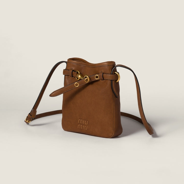 Oak - Nappa leather pouch - GLAM MODA