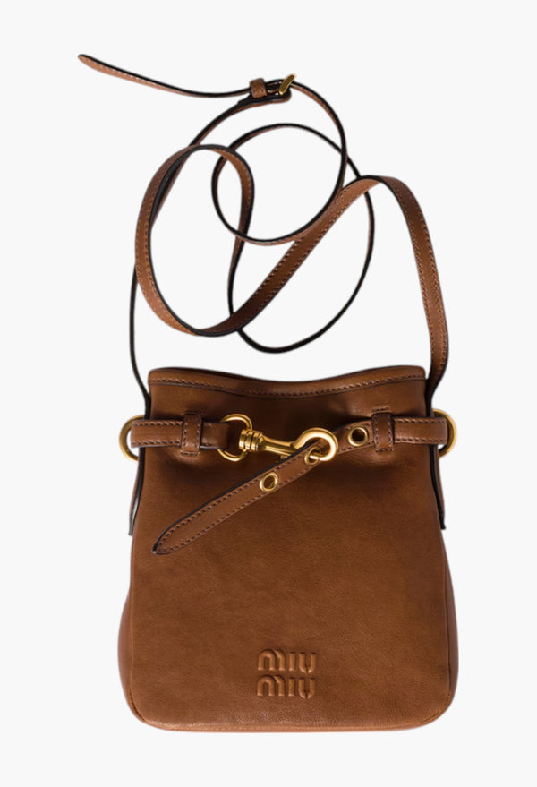 Oak - Nappa leather pouch