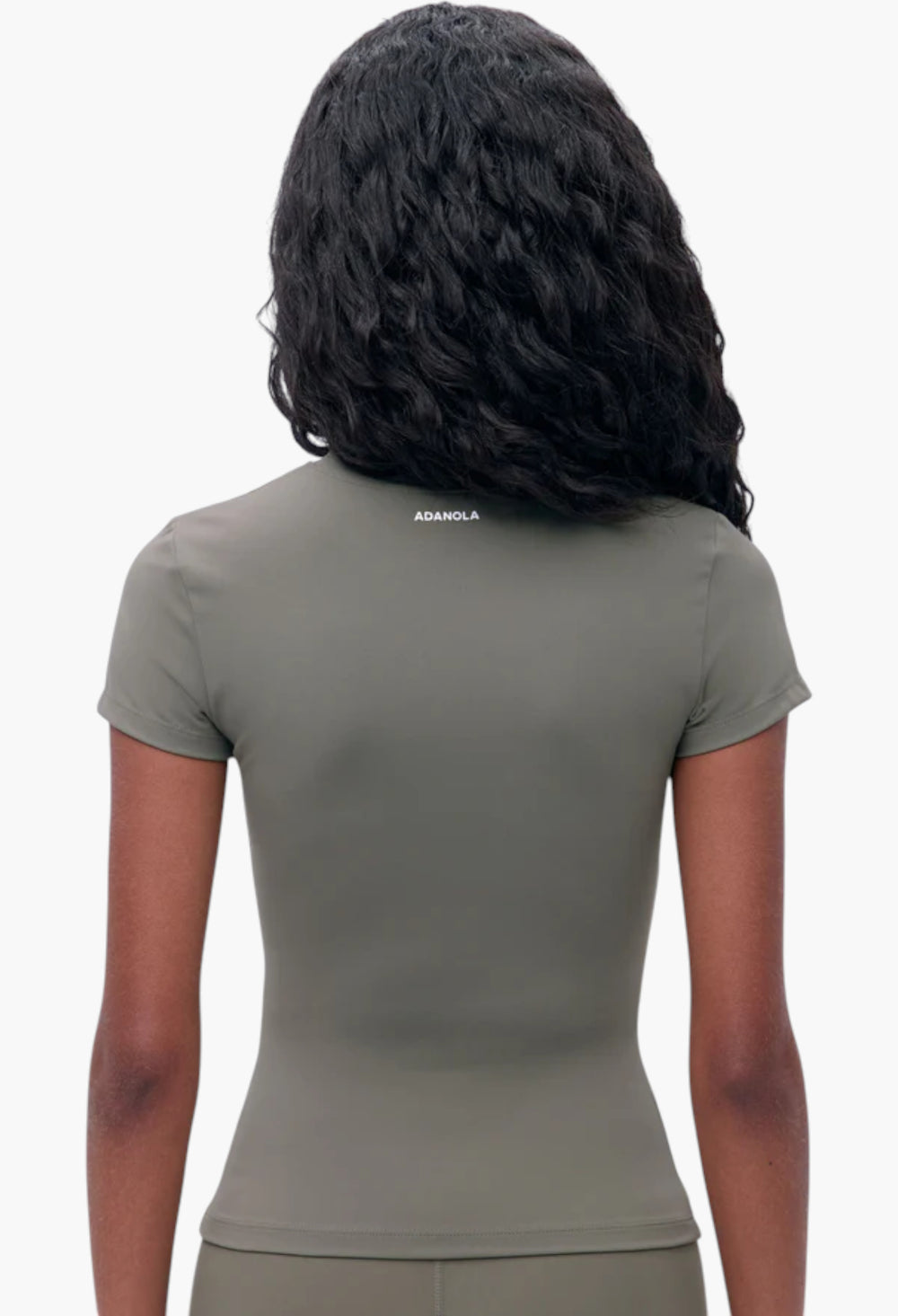 Olive Green - Ultimate Short Sleeve Top - GLAM MODA