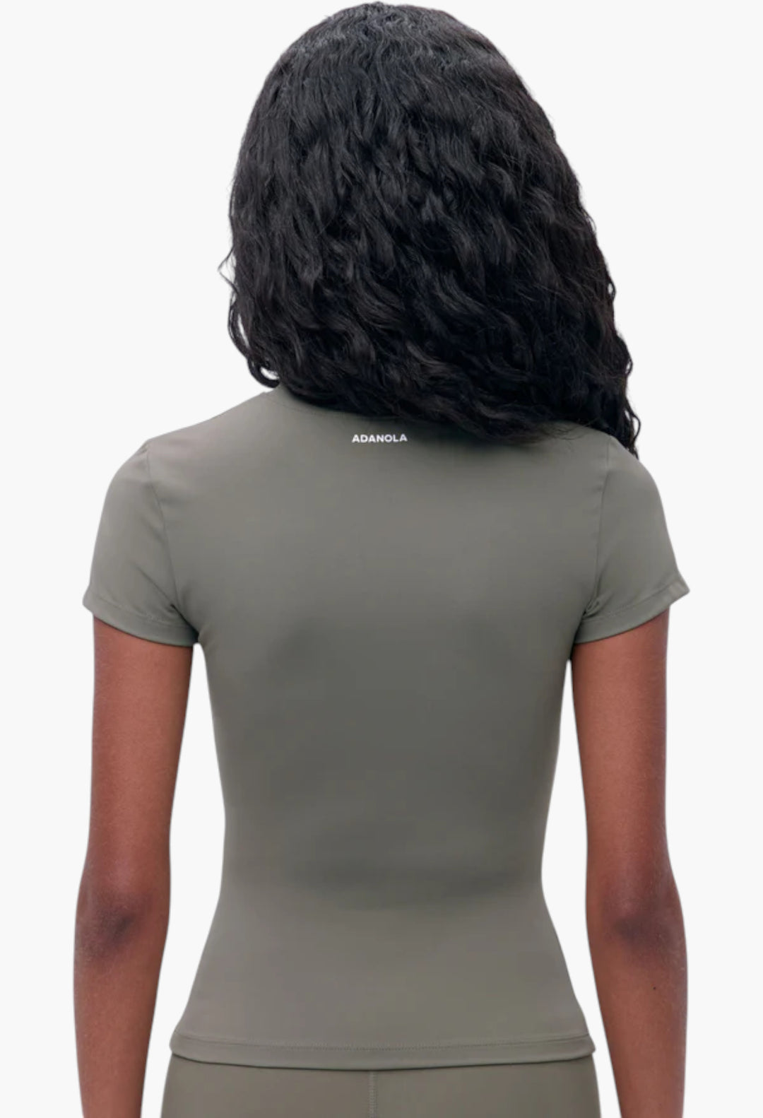 Olive Green - Ultimate Short Sleeve Top - GLAM MODA