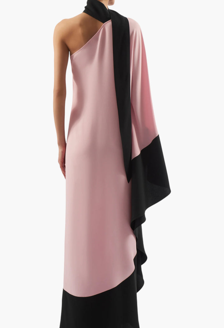 Olympia Dress In Baby Pink - GLAM MODA