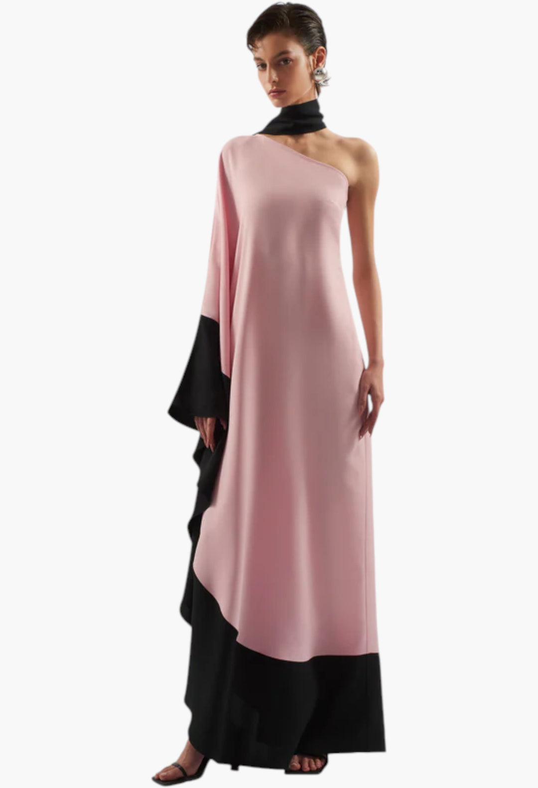 Olympia Dress In Baby Pink - GLAM MODA