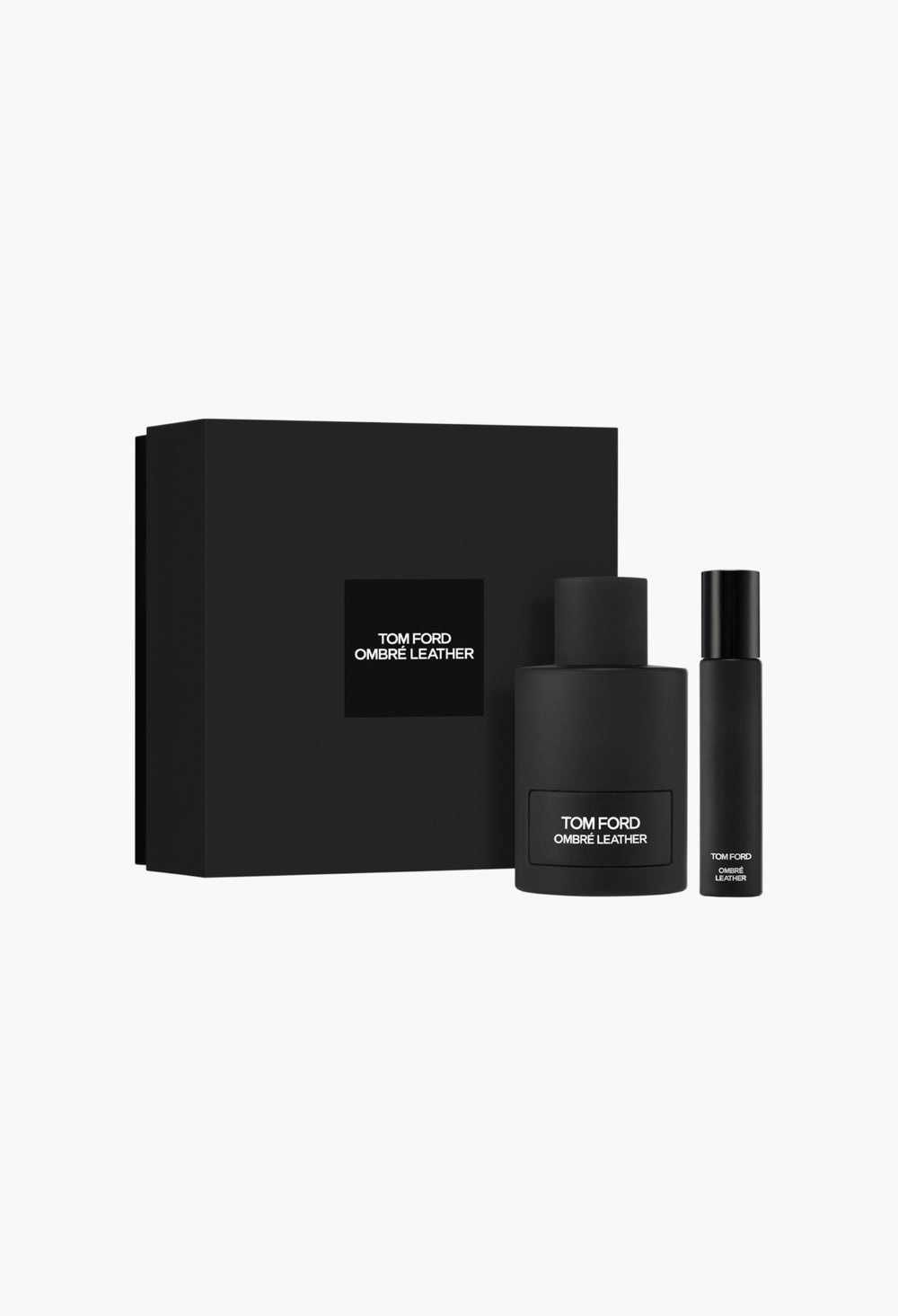 Ombré Leather Eau De Parfum Set With Travel Spray - GLAM MODA