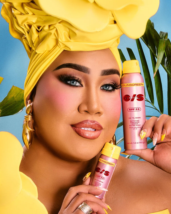 On ‘Til Dawn Mattifying Sunscreen Makeup Setting Spray SPF 28 Travel-Sized