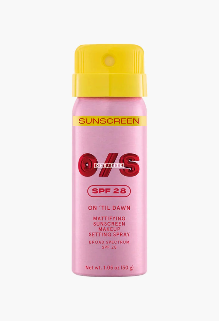 On ‘Til Dawn Mattifying Sunscreen Makeup Setting Spray SPF 28 Full-Sized