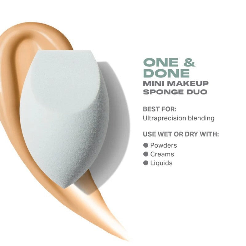 One & Done Mini Makeup Sponge Duo - GLAM MODA