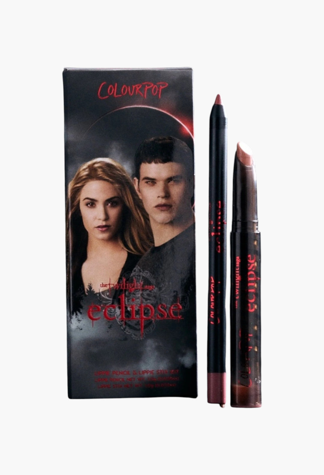 Eclipse Lip Liner & Lipstick Set - Eclipse Lippie Pencil + Lippie Stix Kit - GLAM MODA