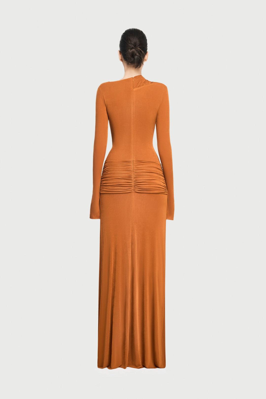 Orange - Amara Dress - GLAM MODA