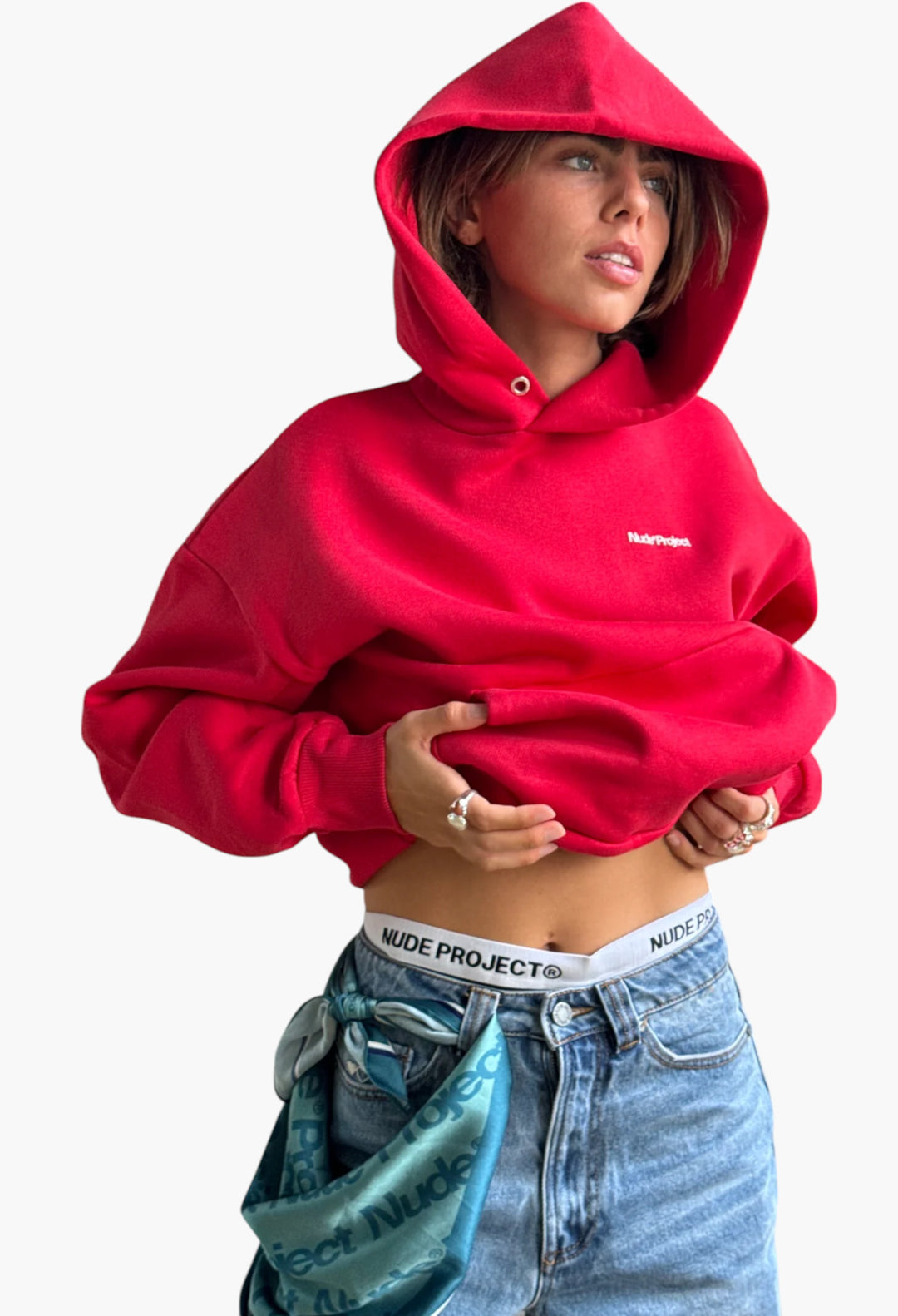 Origins Hoodie Red - GLAM MODA