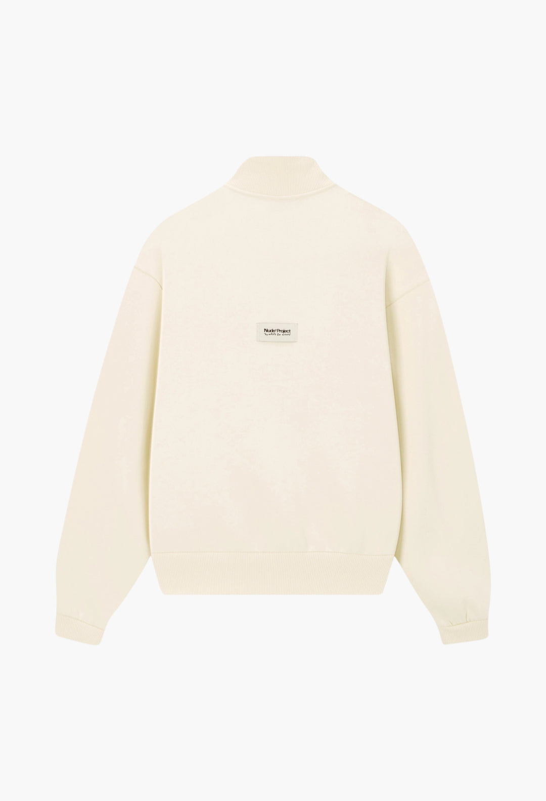 Origins Quarter-Zip Marshmallow - GLAM MODA