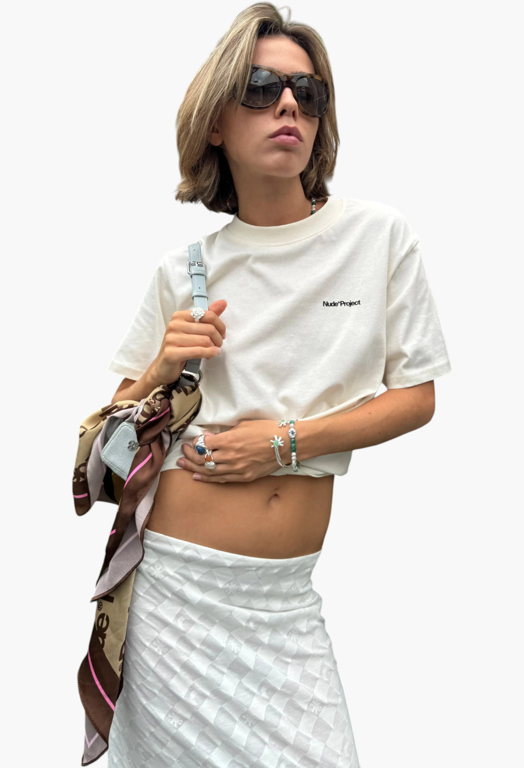 Origins Tee Marshmallow - GLAM MODA