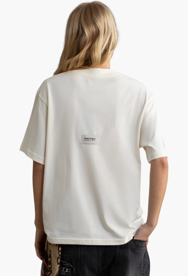 Origins Tee Marshmallow - GLAM MODA