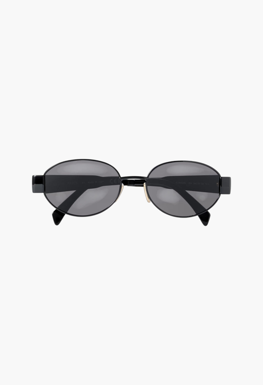 Oval-Frame Metal And Acetate Sunglasses - GLAM MODA