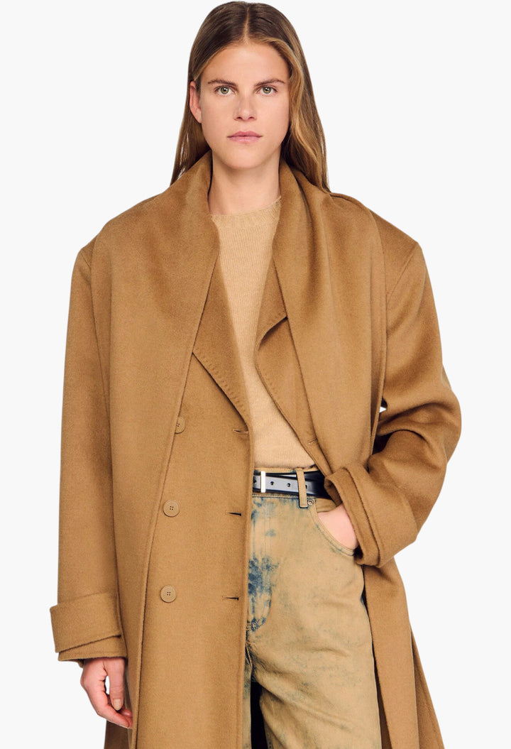 Oversized Wool Coat - GLAM MODA