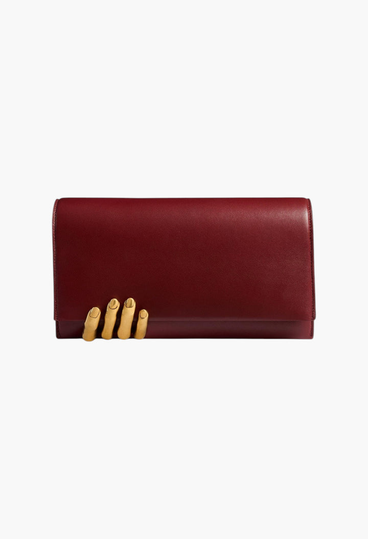 Sculpted Hand Clutch - GLAM MODA