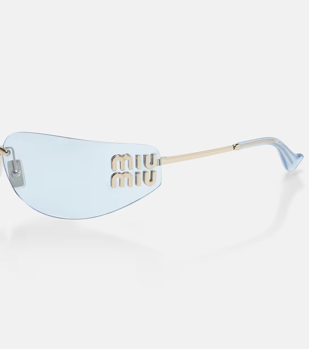 Logo Rectangular Sunglasses