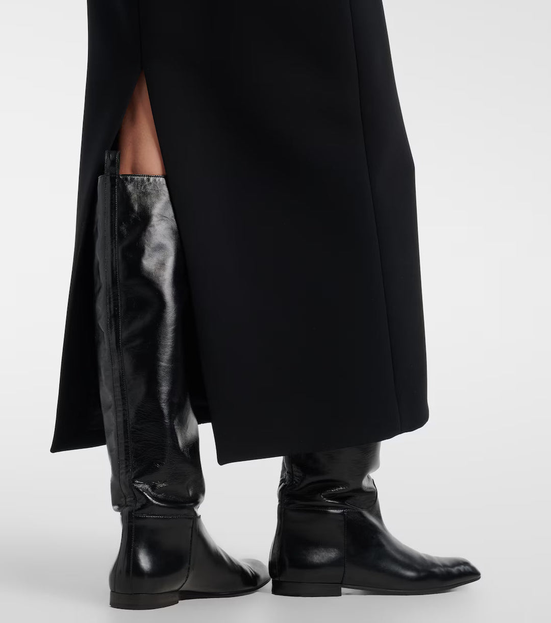 Colt leather knee-high boots