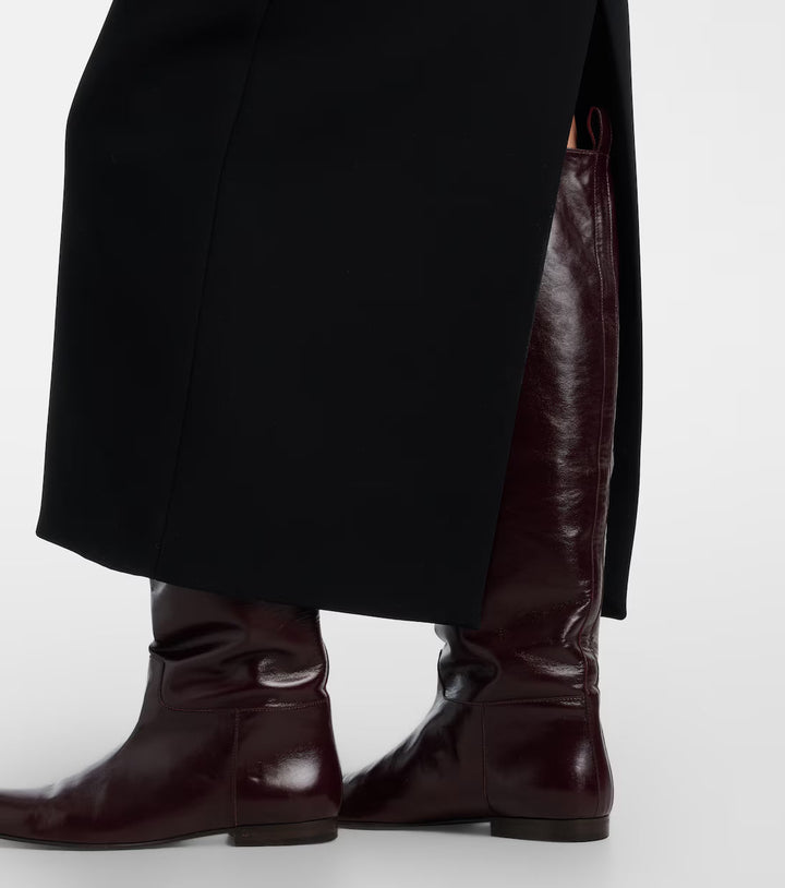 Colt leather knee-high boots